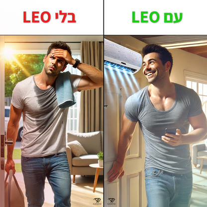 LEO - חיישן חכם למזגן מבית גאנבו